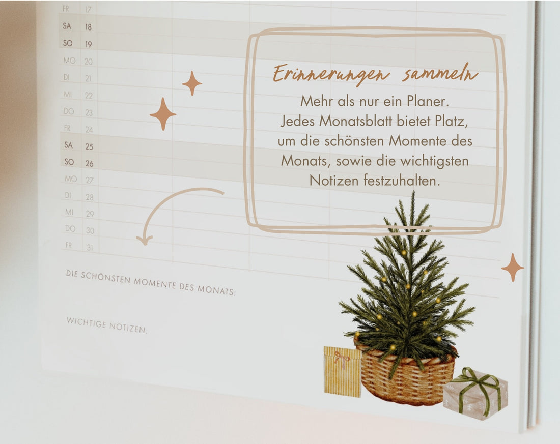 Familienkalender 2027 mit 4, 5 oder 6 Spalten in A3
