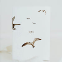 Notizheftchen A6 im 2er Set - Leuchtturm & Möwen