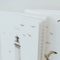Notizheftchen A6 im 2er Set - Leuchtturm & Möwen