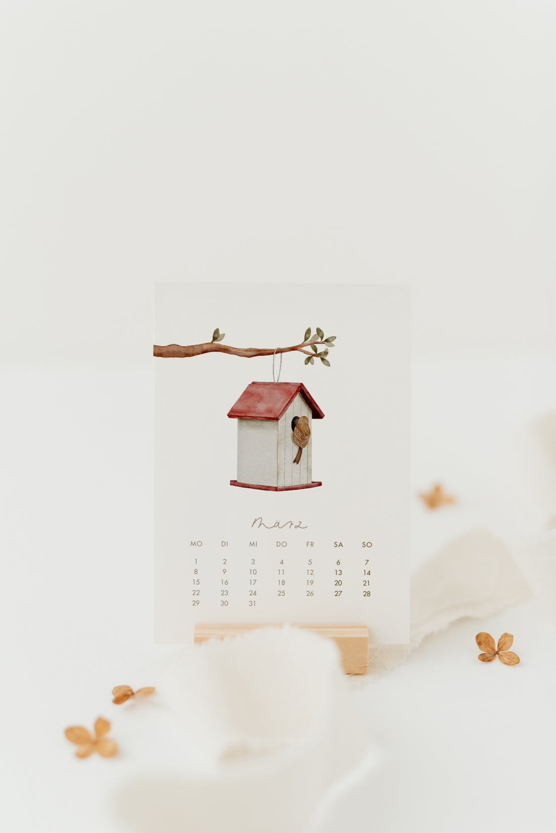 Postkartenkalender 2027 in A6 / Tischkalender 2027 / Kalender zum verschenken