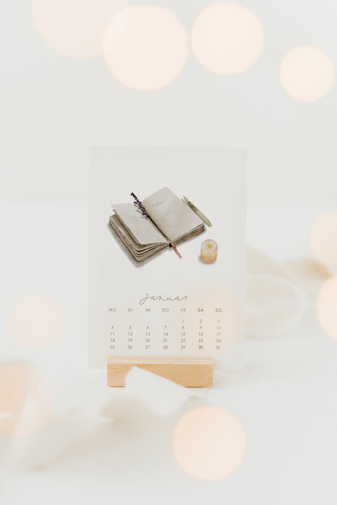 Postkartenkalender 2027 in A6 / Tischkalender 2027 / Kalender zum verschenken