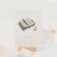 Postkartenkalender 2027 in A6 / Tischkalender 2027 / Kalender zum verschenken
