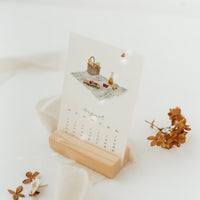 Postkartenkalender 2027 in A6 / Tischkalender 2027 / Kalender zum verschenken