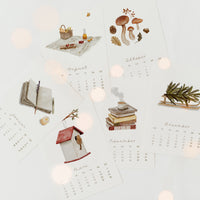 Postkartenkalender 2027 in A6 / Tischkalender 2027 / Kalender zum verschenken