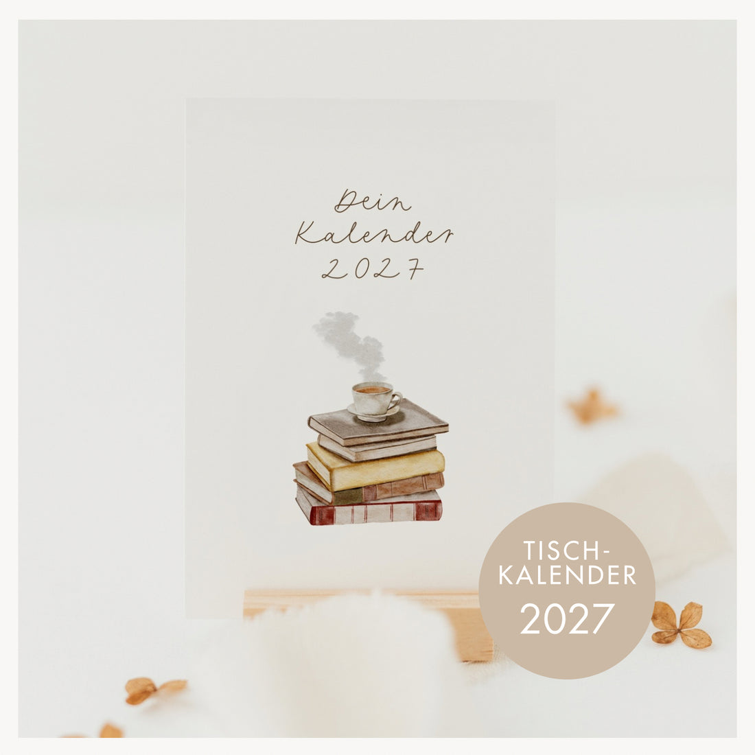 Postkartenkalender 2027 in A6 / Tischkalender 2027 / Kalender zum verschenken