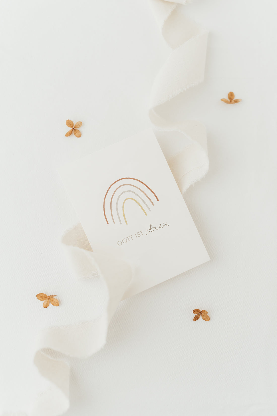 Postkarte Gott ist treu - A6