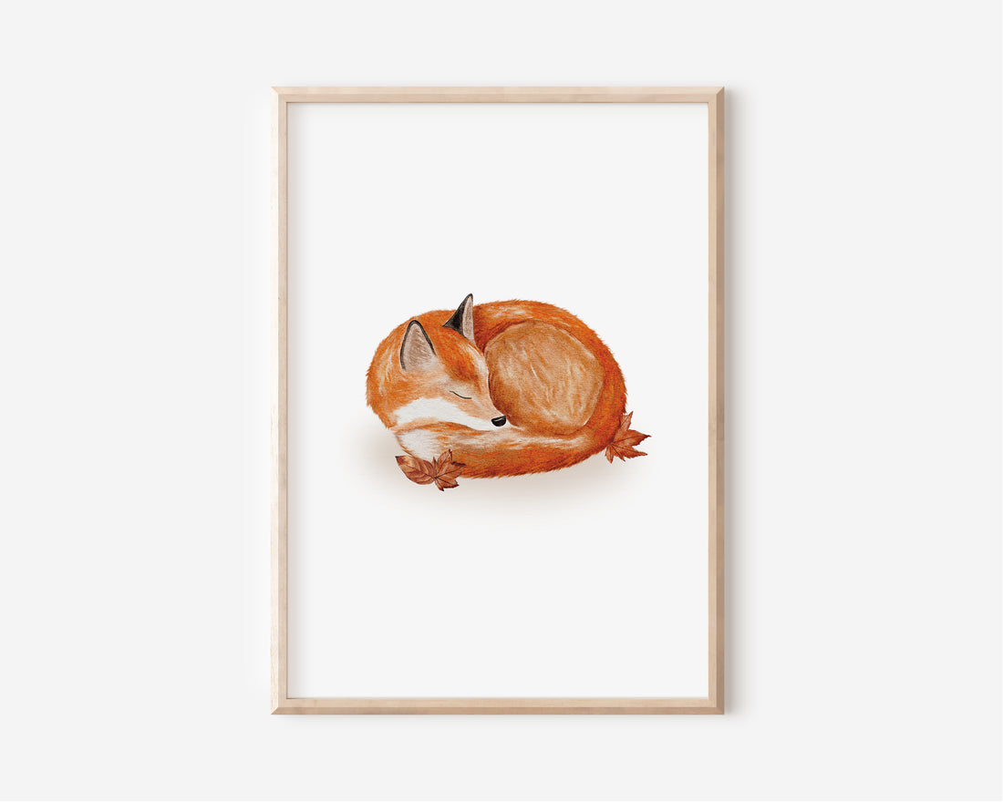 Poster - Laubfuchs - A4