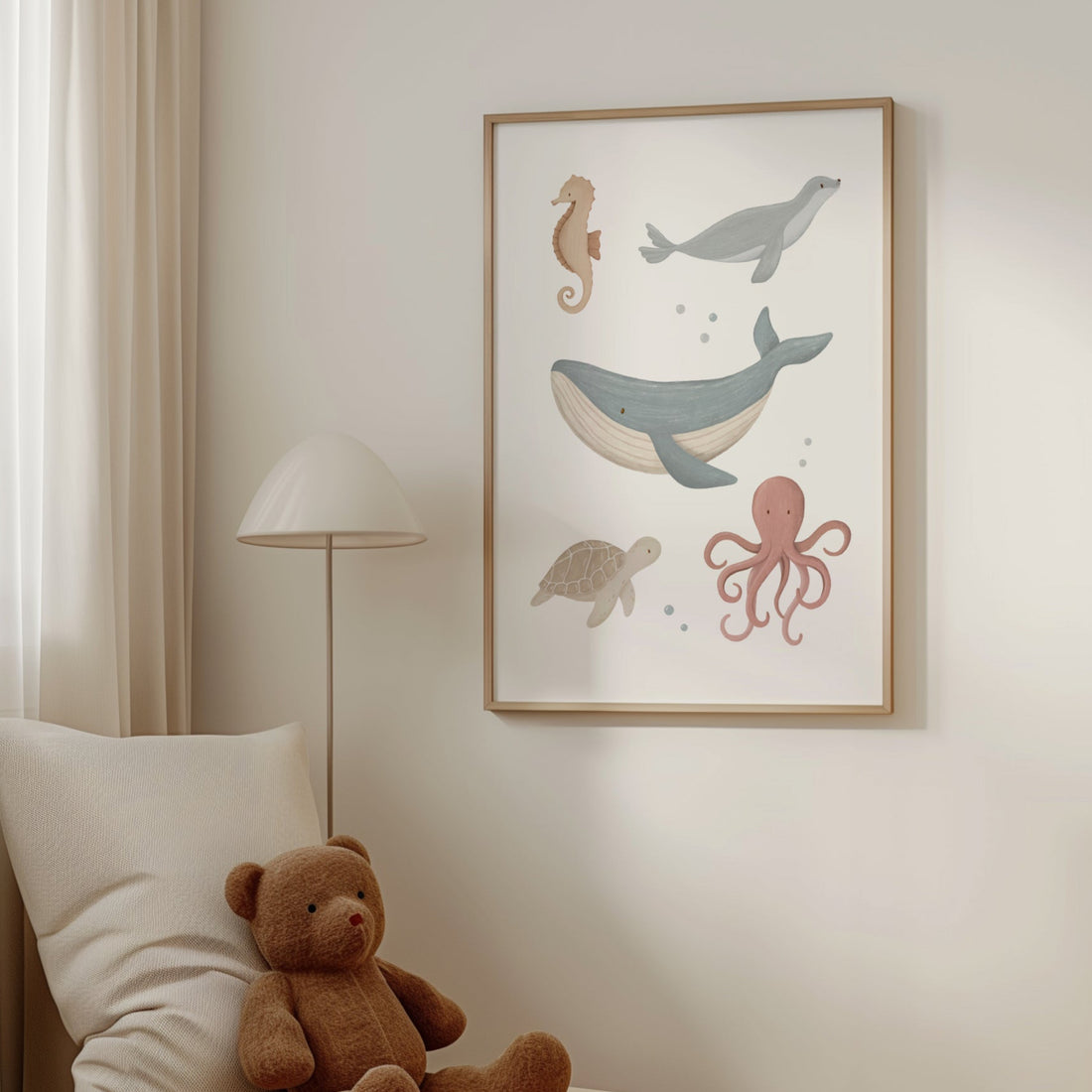 Poster - Meerestiere - A4 oder A3