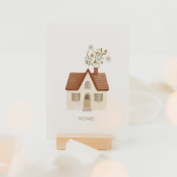 Postkarte Home - A6