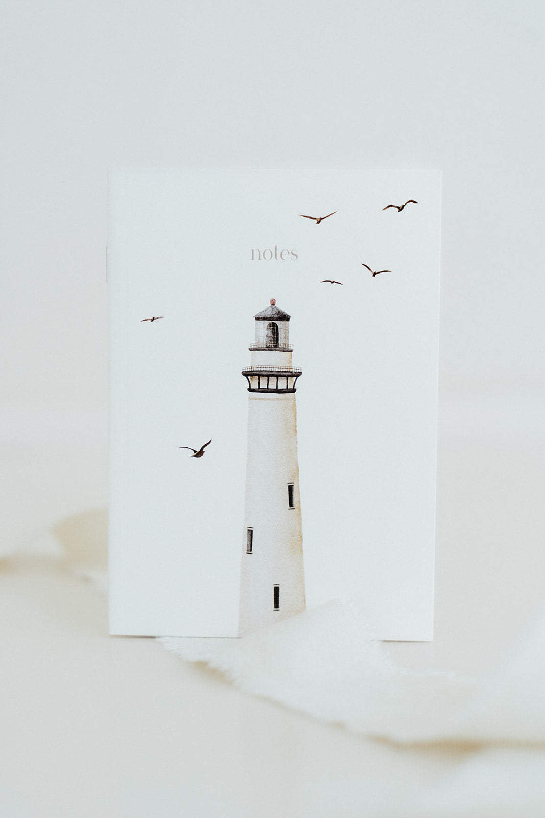 Notizheftchen A6 im 2er Set - Leuchtturm & Möwen