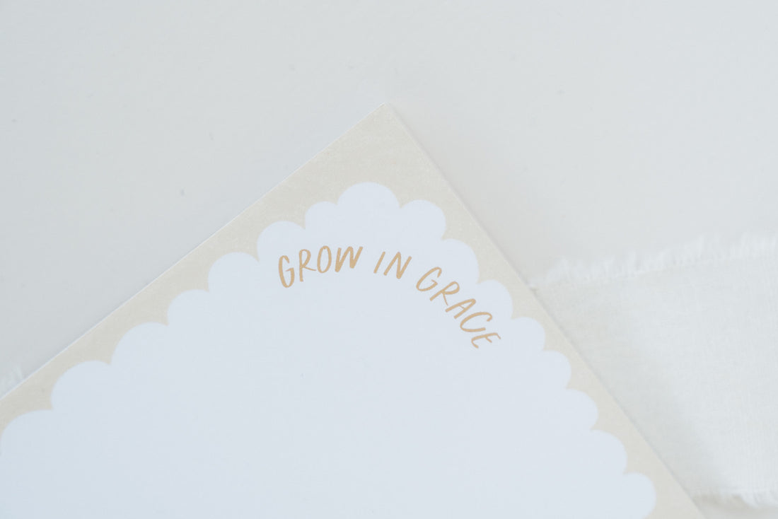 Notizblock A6 - grow in grace