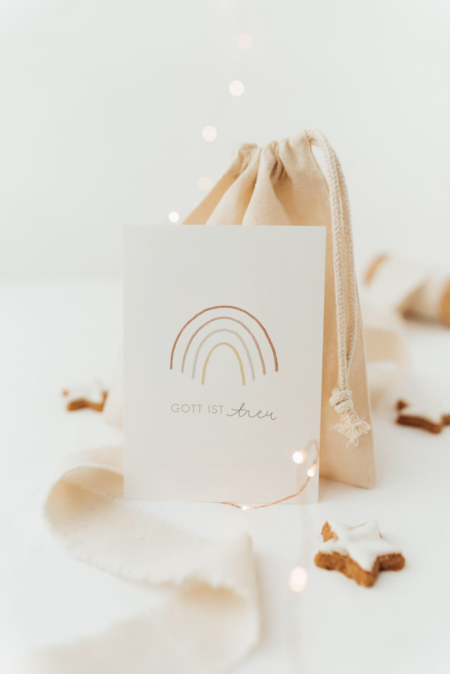 Postkarte Gott ist treu - A6