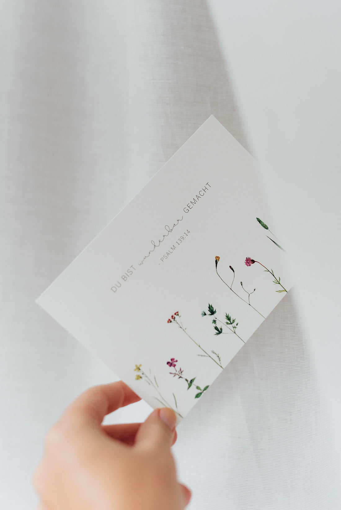 Postkarte wunderbar gemacht - A6