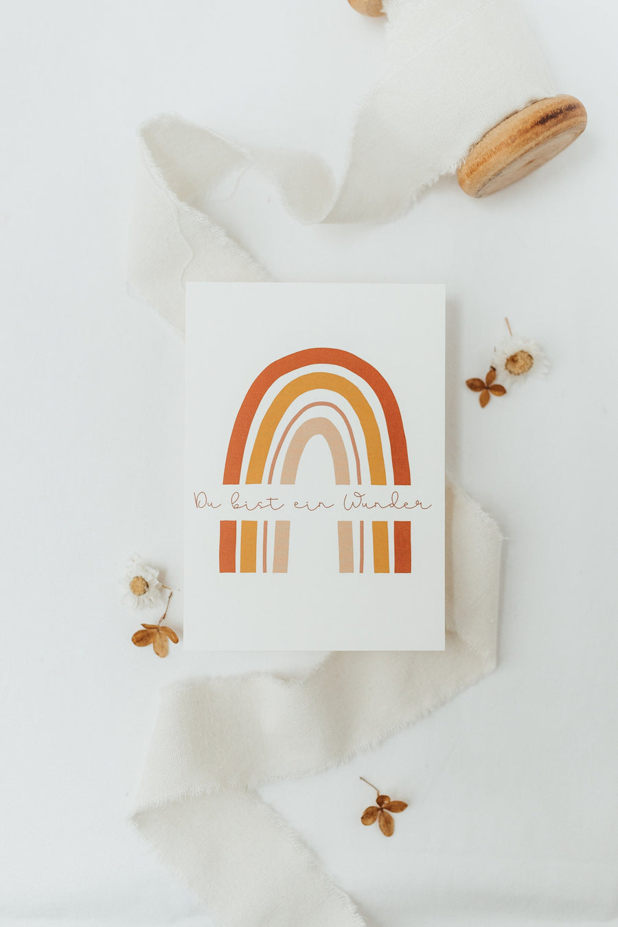 Postkarte Du bist ein Wunder - A6