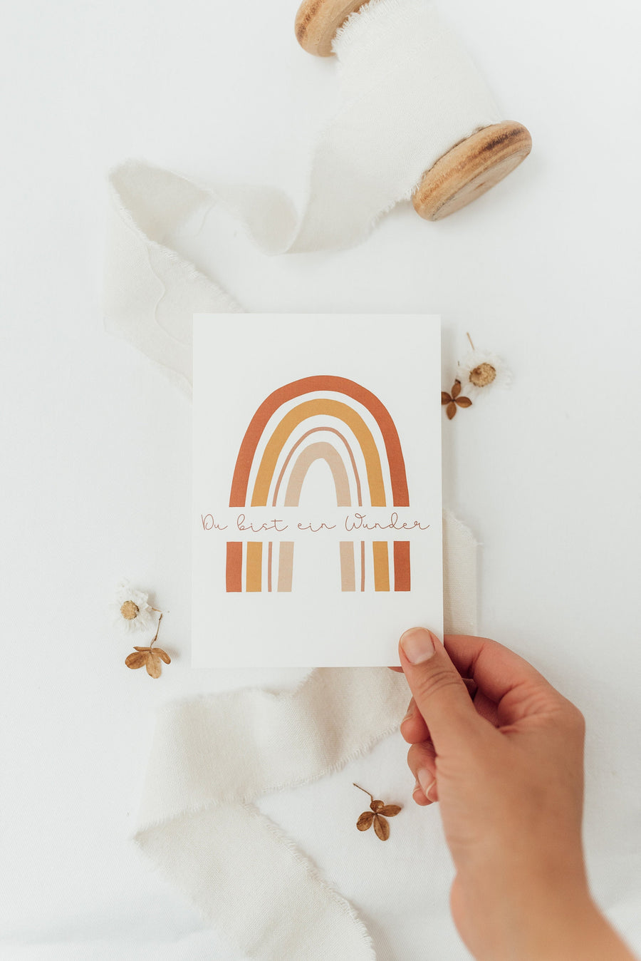 Postkarte Du bist ein Wunder - A6
