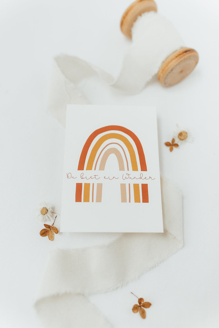 Postkarte Du bist ein Wunder - A6